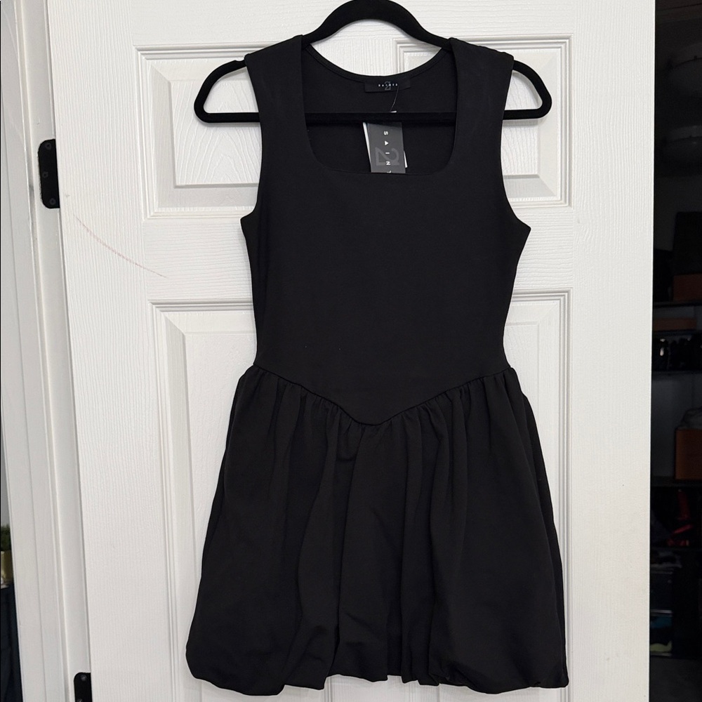 Elegant Black Mini Dress